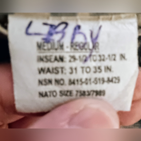 US Army ISSUED  ACU Digital Camo Pants Combat Medium Regular - Picture 2 of 12